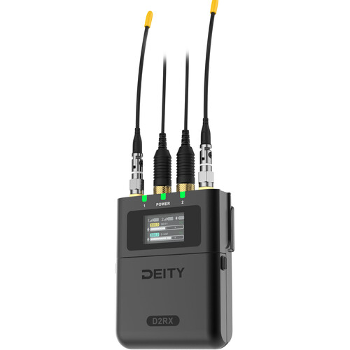 DEITY Theos 2-Person Wireless Microphone 內錄帶時碼功能 收音咪