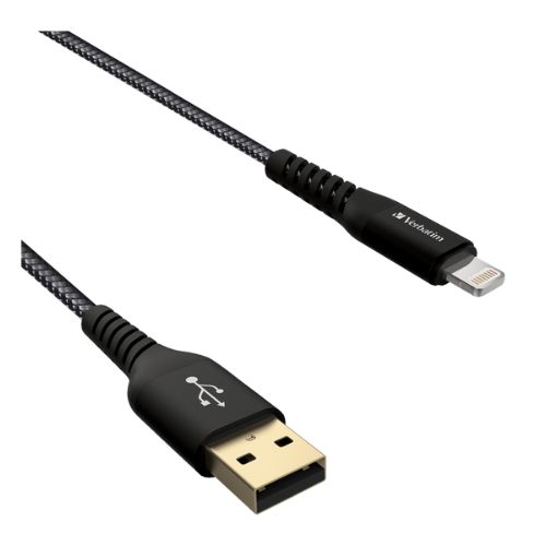 Verbatim Tough Max Lightning 至 USB-A 充電傳輸線 (30cm) 傳輸線