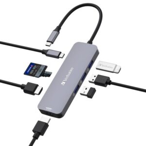 Verbatim USB-C Pro 8合1擴展器 集線器