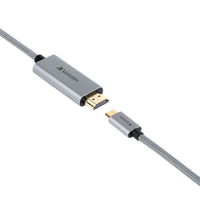 Verbatim Type C 3.1 轉 HDMI 4K 連接線 (200cm) 連接線