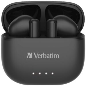 Verbatim 5.3 ENC Flat 無線藍牙耳機 (黑色) 個人影音設備