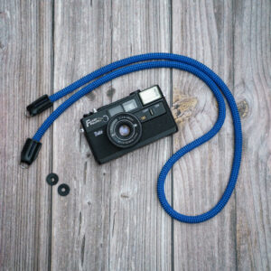 A-MoDe 120cm Camera Strap 法國Beal登山繩 (藍黑色) 相機帶