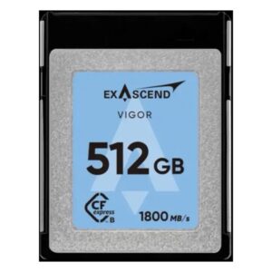 Exascend Vigro 系列 Cfexpress Type B Card 記憶卡 (512GB) CFExpress (B) 卡