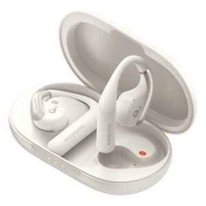 soundcore AeroFit 開放式無線藍牙耳機 (白色) 個人影音設備