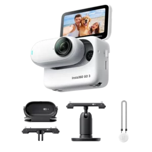 Insta360 GO 3 拇指相機 (白色/128GB/運動套餐) 運動相機