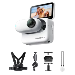 Insta360 GO 3 拇指相機 (白色/32GB/騎行套餐) 運動相機