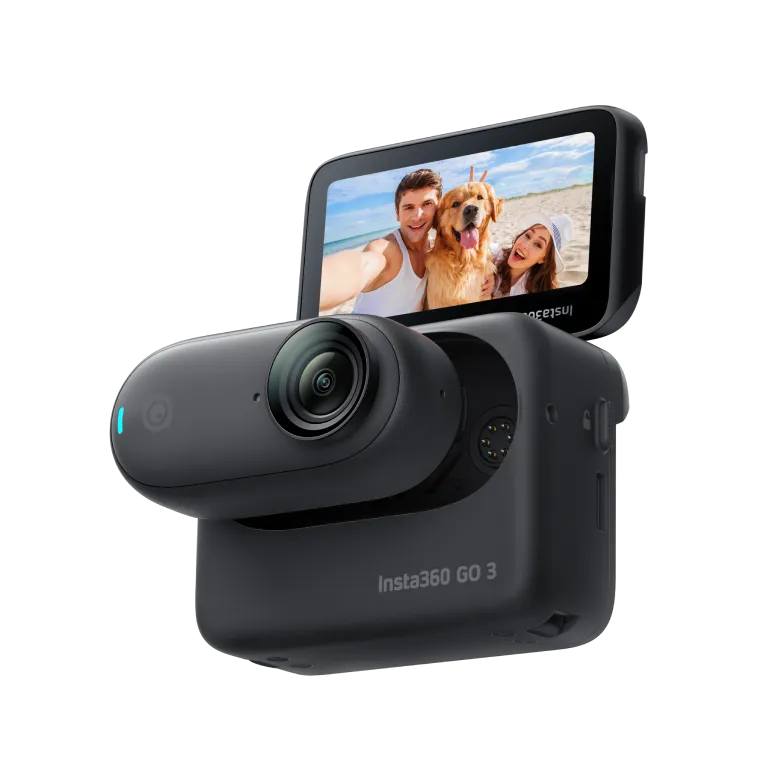 Insta360 GO 3 拇指相機 (黑色/128GB/標準套餐) 運動相機