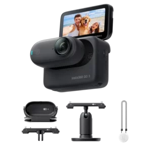 Insta360 GO 3 拇指相機 (黑色/64GB/運動套餐) 運動相機