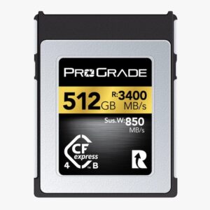 ProGrade Digital CFexpress 4.0 Type B Gold 記憶卡 (512GB) 記憶卡 / 儲存裝置