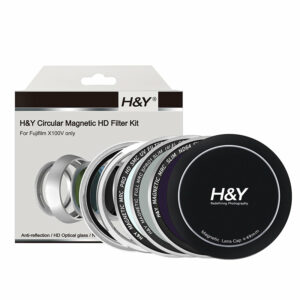 H&Y Circular Magnetic HD Filter Kit 磁吸濾鏡套裝 (富士 X-100V 專用 / 黑色) 清貨專區