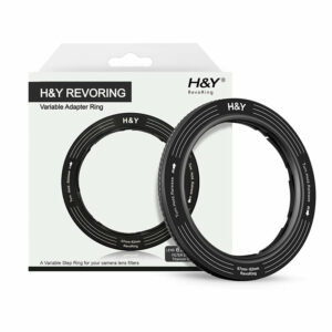 H&Y Revoring Variable Adapter 可調口徑轉接環 (67-82mm / 灰色) 濾鏡轉接環