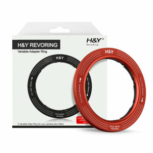 H&Y Revoring Variable Adapter 可調口徑轉接環 (67-82mm / 紅色) 濾鏡轉接環