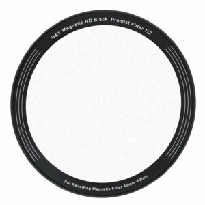 H&Y Revoring 1/2 VND & CPL Black Mist Filter 磁吸黑柔濾鏡 (37-49mm) 圓形濾鏡