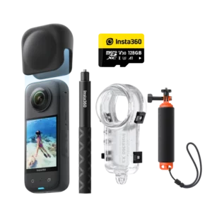 Insta360 X3 全景運動相機 (128GB/全隱形潛水殼套裝) 運動相機