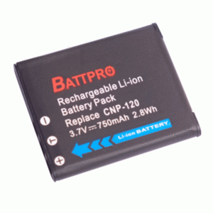 BattPro Casio NP-120 相機電池 電池