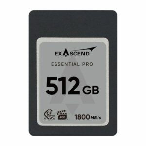 Exascend Essential Pro 系列 Cfexpress 4.0 Type A 記憶卡 (512GB) CFExpress (A) 卡