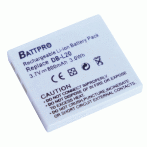 BattPro Sanyo DB-L20 相機電池 電池