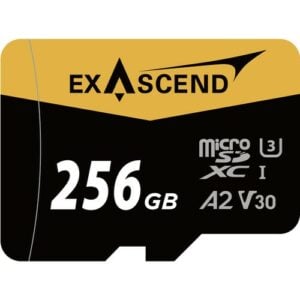 Exascend Catalyst 系列 UHS-I V30 microSD 記憶卡 (256GB)