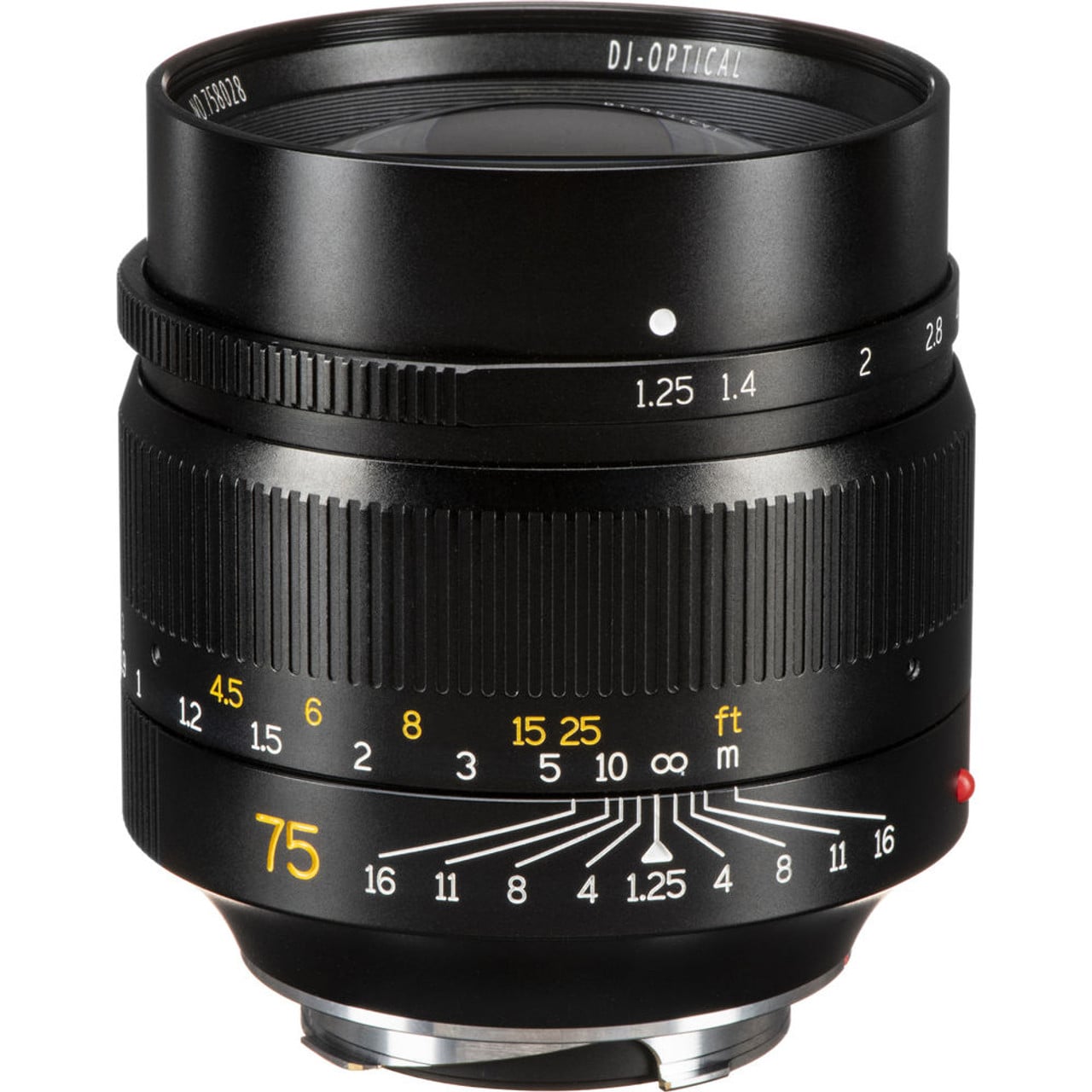 七工匠7artisans 75mm f/1.25 鏡頭(Leica M卡口) 移軸鏡頭