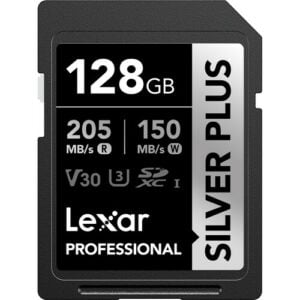 Lexar Professional SILVER PLUS UHS-I SDXC 記憶卡 (128GB)