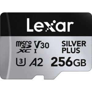 Lexar Professional SILVER PLUS UHS-I microSDXC 記憶卡 (256GB)