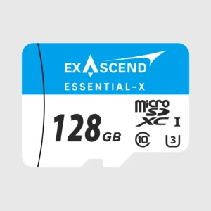 Exascend Essential-X 系列 U3 micro-SD 記憶卡 (128GB)