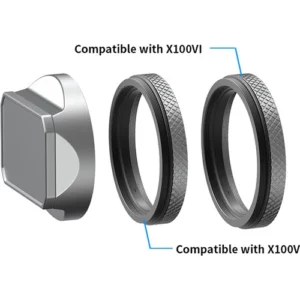 洋蔥工廠 YC Onion 富士X100VI系列遮光罩 (銀色) 其他
