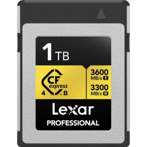 Lexar Professional GOLD CFexpress™ 4.0 Type B 記憶卡 (1TB)