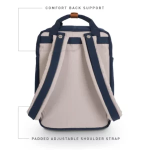 Doughnut Macaroon Classic 16L 背包 (象牙 X 深藍) 新上架