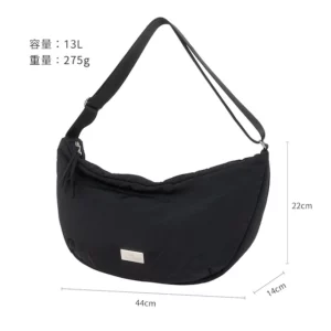 Doughnut Croissant Softies Series 斜揹包 (黑色) 新上架