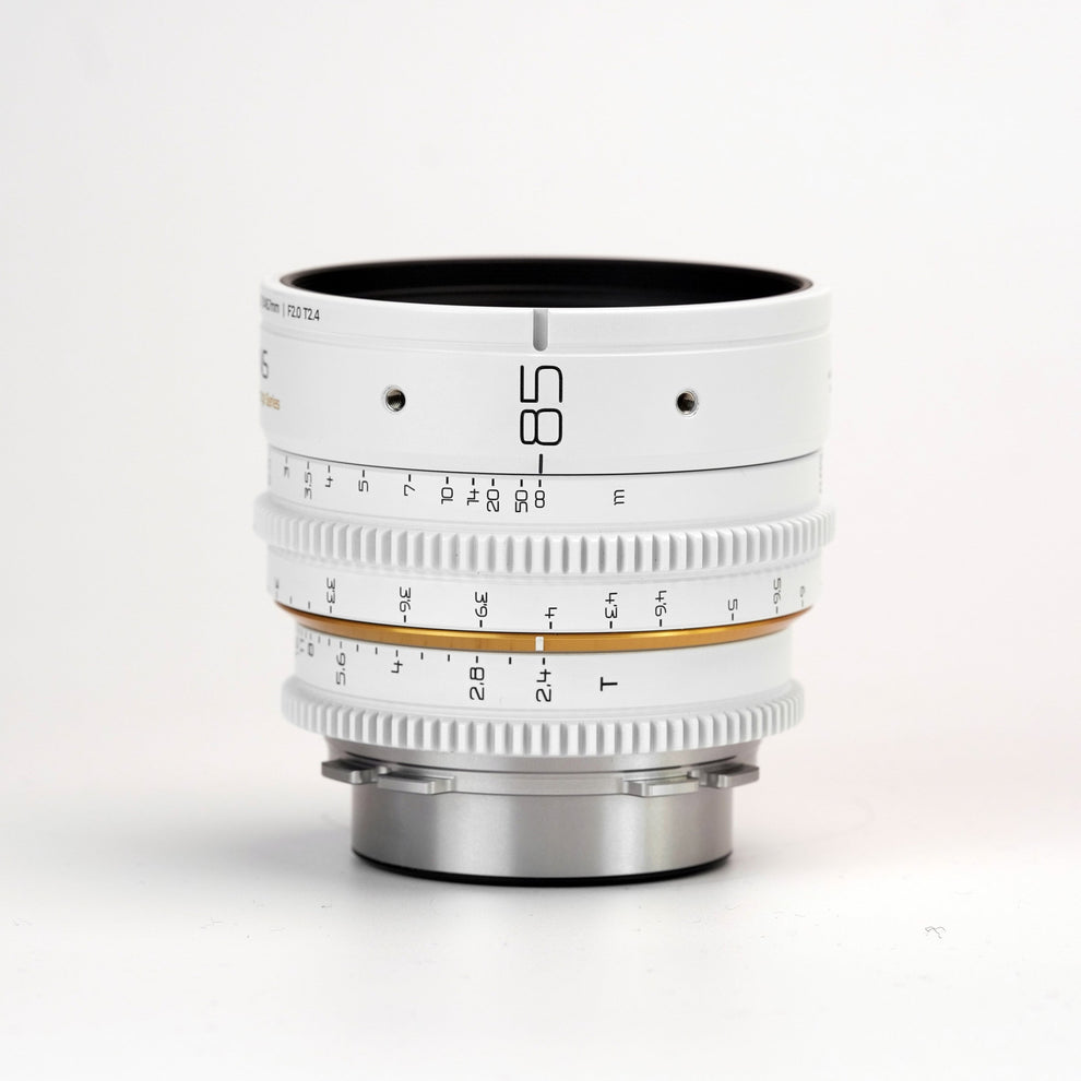 毒鏡 DULENS APO MiniPrime 85mm T2.4 PLマウント シネマレンズ 単焦点レンズ 中望遠 ブラック 映画撮影用 シネレンズ Arri アリ