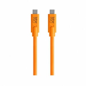 Tether Tools USB-C 轉 USB-C 傳輸線入門套組 (15'/橙色)