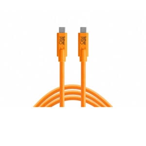 Tether Tools USB-C 轉 USB-C 傳輸線 (3m/橙色)