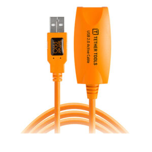 Tether Tools USB 2.0 專業拍攝傳輸線 (16’/橙色) 線材 Tether Tools USB 2.0 專業拍攝傳輸線 (16’/橙色) 線材