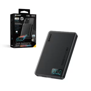 XPower MagDigita² 第2代 PD3.0 QI2 磁吸移動電源 (10000mAh / 黑色) 新上架