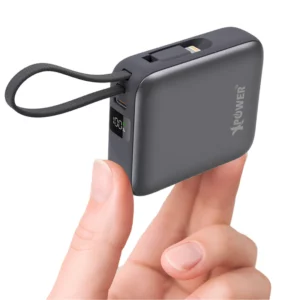 XPower MINI POCKET Type-C 數顯10000mAh PD+PPS迷你移動電源 (金屬灰色) 新上架 XPower MINI POCKET Type-C 數顯10000mAh PD+PPS迷你移動電源 (金屬灰色) 新上架