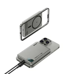 XPower MagDigita² 第2代 PD3.0 QI2 磁吸移動電源 (10000mAh / 鈦銀色) 新上架