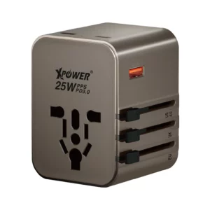 XPower TA3B 25W 升級版旅行充電器 (沙漠金) 充電器 XPower TA3B 25W 升級版旅行充電器 (沙漠金) 充電器