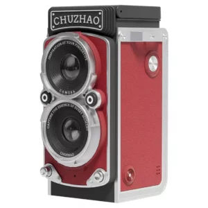 Chuzhao M1手動搖桿復古數碼相機 (紅色) 相機