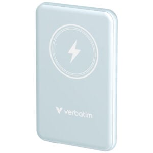 Verbatim MagSafe Qi 磁吸無線行動電源 (藍色 / 10000mAh)