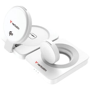 Verbatim Qi2 無線行動電源 (白色)