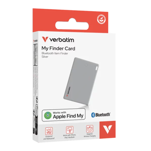 Verbatim My Finder Card 藍牙失物追蹤器 (1pcs / 銀色) 其他配件