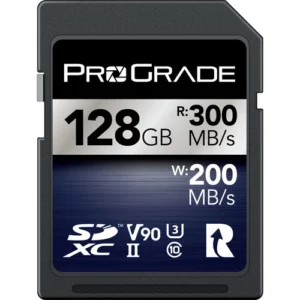 ProGrade Digital SDXC UHS-II V90 300R Iridium 記憶卡 (128GB) SD 卡 ProGrade Digital SDXC UHS-II V90 300R Iridium 記憶卡 (128GB)