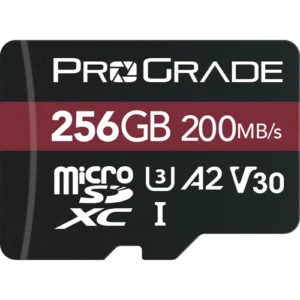 Prograde Digital microSDXC UHS-I V30 記憶卡 (256GB)