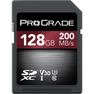 ProGrade Digital SDXC UHS-I V30 200R Strontium 記憶卡 (128GB)