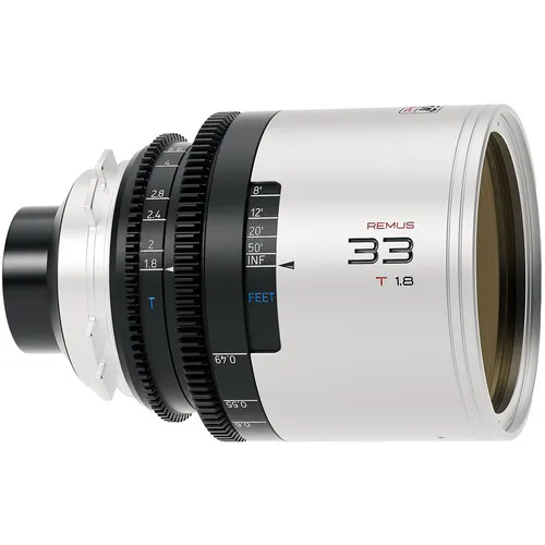 Blazar Lens Remus 33mm T1.8 1.5X Full Frame Anamorphic Lens 變形