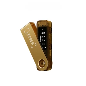 Ledger Nano S Plus 加密貨幣硬體錢包 (璀璨金)