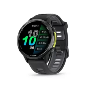 Garmin Forerunner 970 GPS 全方位鐵人運動錶 (獵影黑 / 躍動黃護蓋設計)